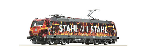 ROCO 70332 - Locomotiva elettrica gruppo 185 "STAHL auf STAHL", DB AG, ep.VI